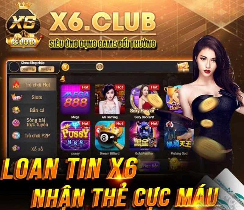 Sản phẩm nổi bật của game bài đổi thưởng X6 Club